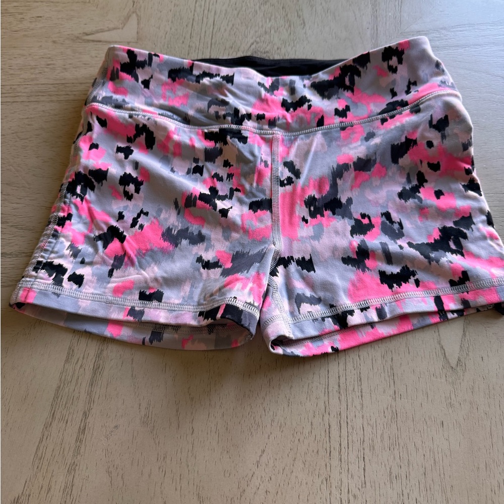 Victoria's Secret Pink Camo Bike Shorts